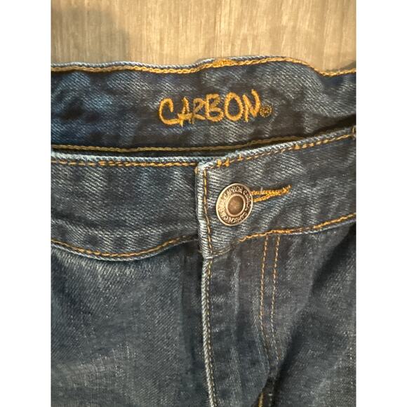Carbon Relaxed Straight Men's Jeans Size 34x34 - Picture 2 of 4